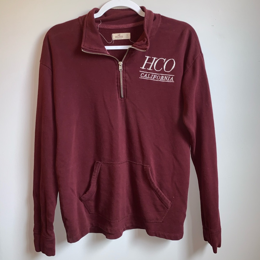 Hollister pullover hoodie.